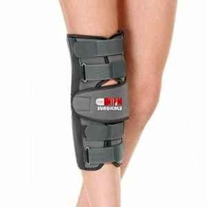 Nipm Surgical Extra Large Long Type Grey Knee Brace, KS-0601XL