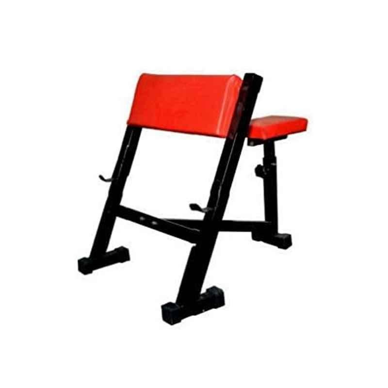 Spanco Multicolor 140kg Holding Capacity Preacher Curl Arm Exercises Bench/Biceps/Triceps/Wrist/Arms/Shoulder Excercises Bench/Fitness Bench/Weight Lifting Bench For Home Gym