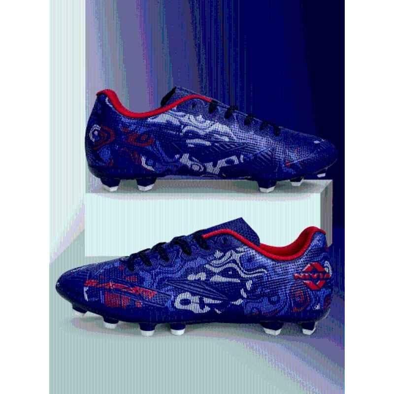 Nivia Safari Blue & Red Outdoors Sports Shoes for Men, Size: 6