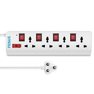 Fedus 1000W 4m 4+4 PVC Power Strip Surge Protector