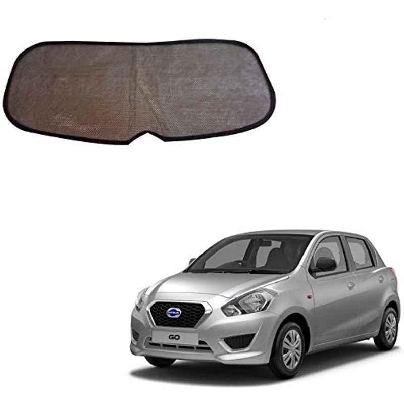 Kozdiko Mesh Black Rear Window Sunshade Car Diggy Curtain for Datsun Go