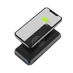 Digitek 13000mAh Black Wireless Charger with Power Bank