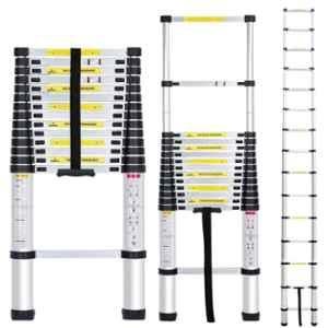 Smarty 15 Step 15ft Aluminium Foldable Telescopic Ladder with Locking Mechanism