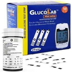 K-Life Glucolab 50 Pcs Blood Glucose Test Strip Set