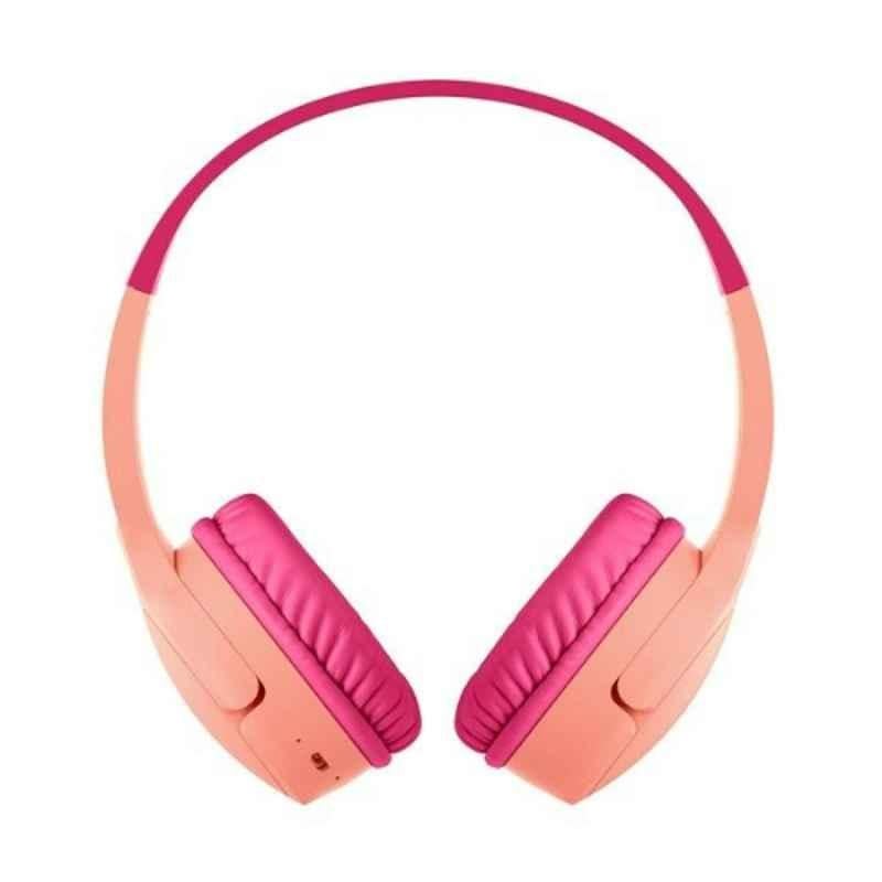 Belkin 10m v5.0 Pink Wireless Bluetooth Headphone, BL-HS-BT-002-PNK