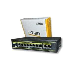 Fyber 8+2 Port 10/100 120W Regular PoE Switch, FYR-82FE