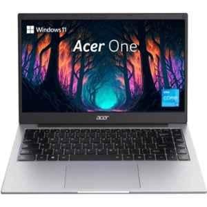 Acer Z8-415 One Series Thin & Light Silver Laptop with Intel Core i3 11th Gen 1115G4 8GB/256GB SSD/Windows 11 Home & 14 inch Display, UN.599SI.009|UN.599SI.029