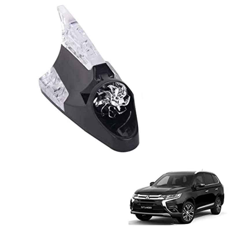 Kozdiko Black Auto Wind Power LED Light Shark Fin Car Antenna for Mitsubishi Outlander