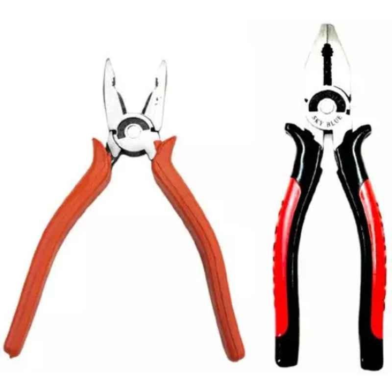 Sky Blue 2 Pcs 7.8 inch Groove Plier Combo, SBE_PLIER COMBO_496