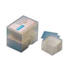 Borosil 100 Pcs 18x18mm Square Cover Glass Box, 9115501