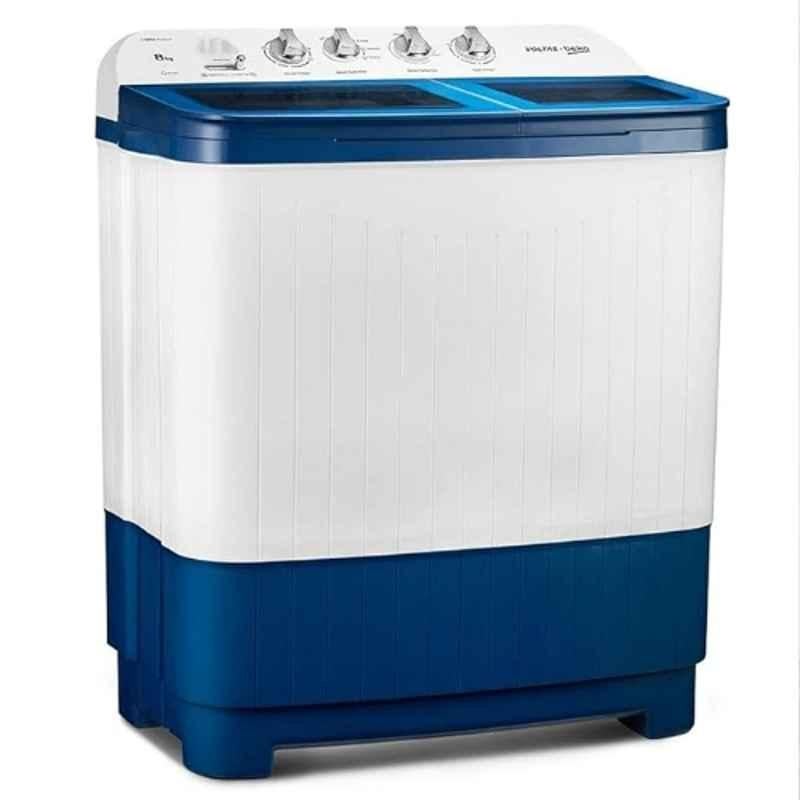 Voltas Beko 8kg Sky Blue 5 Star Semi Automatic Top Load Washing Machine, WTT80DBLG (MOQ-5)