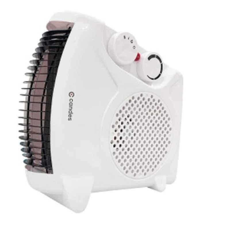 Candes Nova 2000W 2400rpm White All in One Silent Blower Fan Room Heater