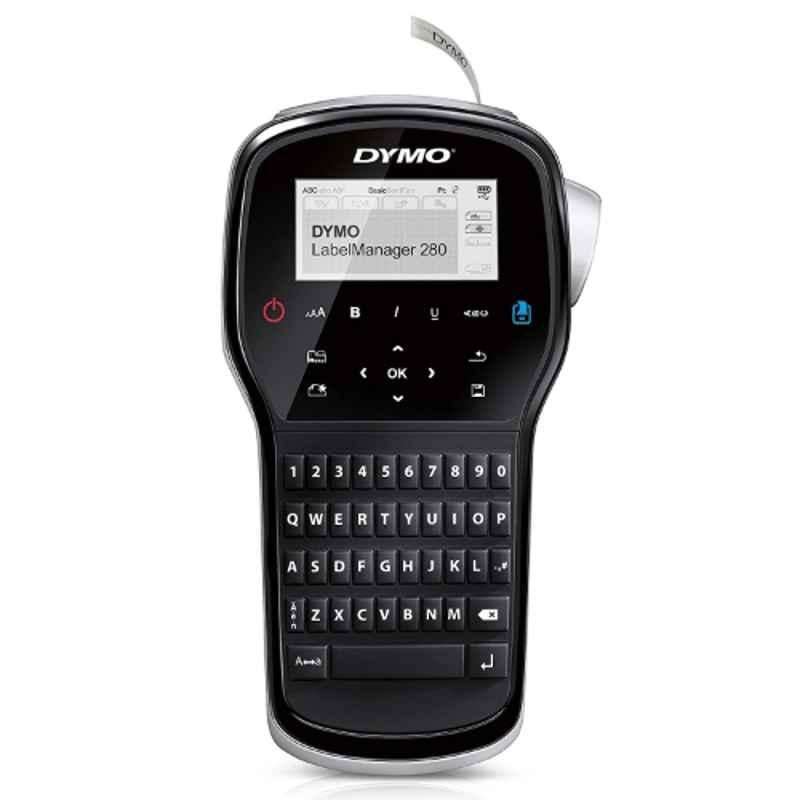 Dymo Labelmanager-280 Rechargeable Handheld Thermal Label Printer with Qwerty Keyboard