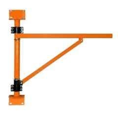 Nutronics 82cm 600kg Red Wall Mount Jib Crane with 180 deg Rotation & without Hoist