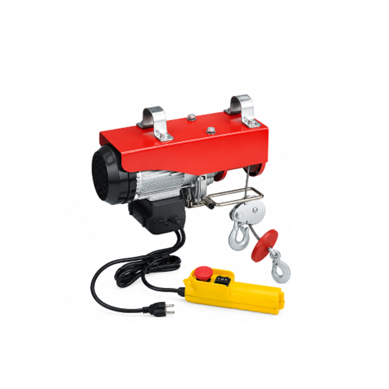 Crown Power 500kg 4mm Mini Electric Wire Rope Hoist with 20m Wire Rope, PA 500