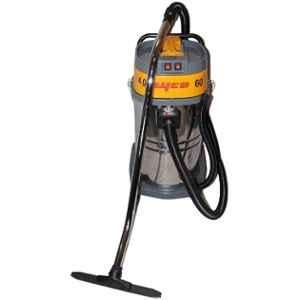 Hyco 4500W 60 Litre Wet & Dry Industrial Vacuum Cleaner with Copper Wire Motor & Stainless Steel Barrel, VC60L-2