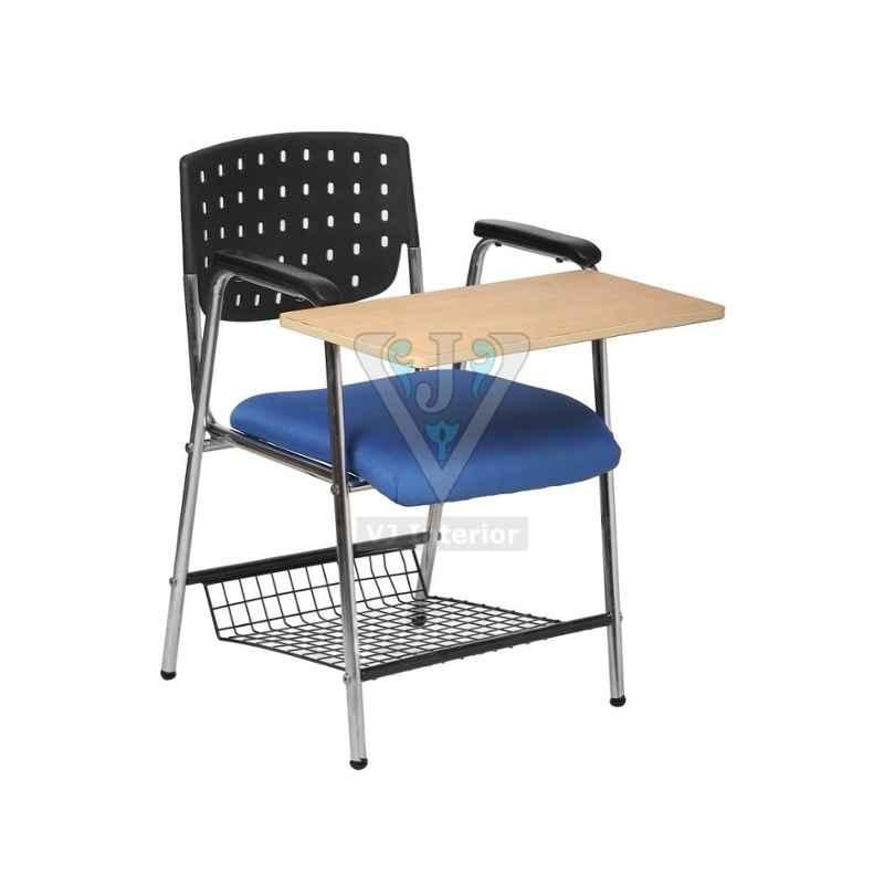 VJ Interior 18x17.5 inch Black & Blue Madison Modern Training Chair, VJ-1201
