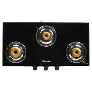 Faber Jumbo 3 Burners Manual Tempered Glass Top Cooktop, 106.0540.578