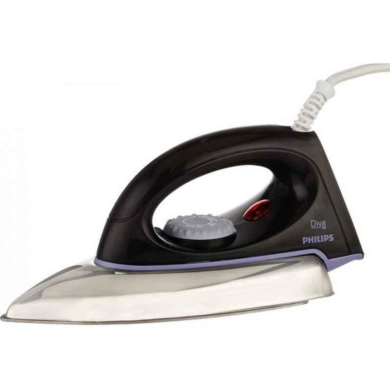 Philips 750W Linished Coated Dry Iron, GC83
