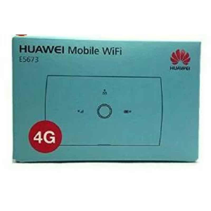 Huawei E5673s 4G Mobile Wi Fi Router White Wireless Adapter & Antenna