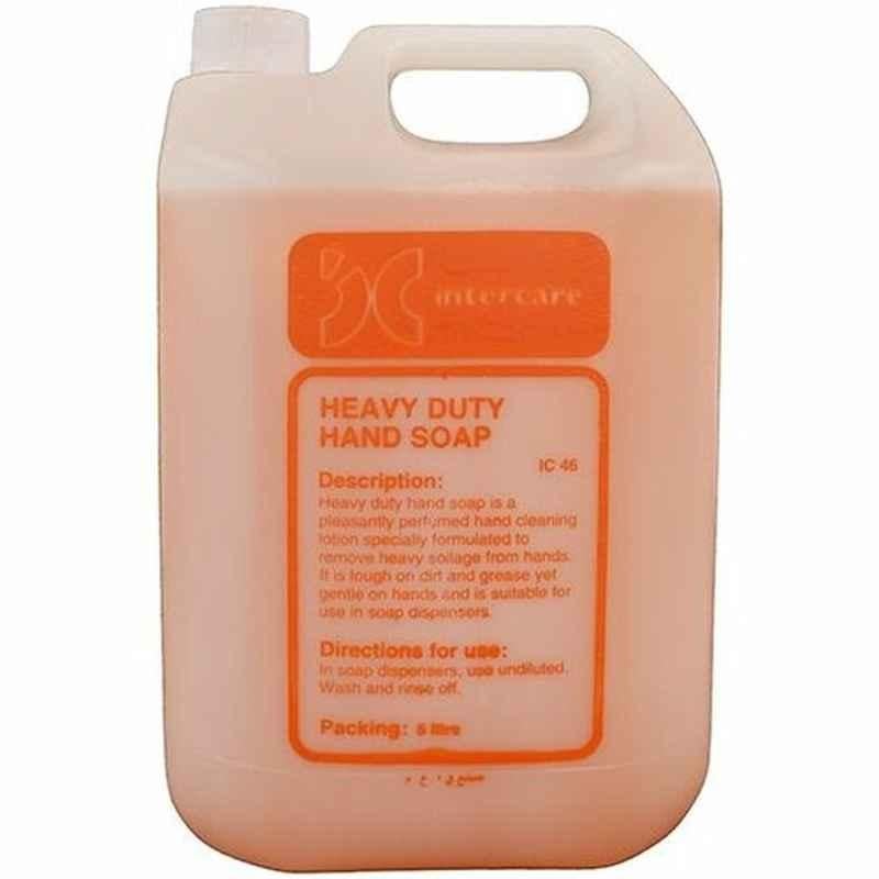 Intercare Heavy Duty Hand Soap, Orange, 5 L