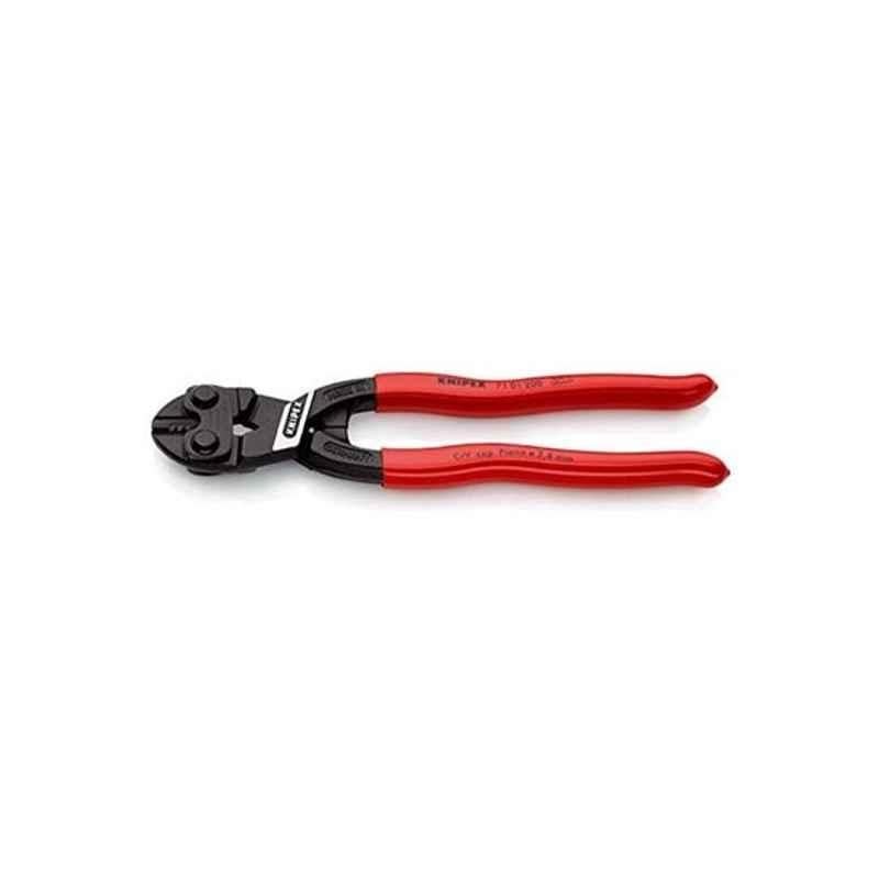 Knipex 200mm Plastic Red Compact Bolt Cutter, 7101200