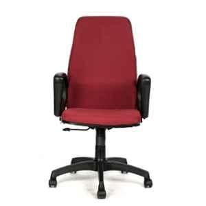 Teal Elite HB High Back Polyurethane Foam Maroon Cushion Office Chair