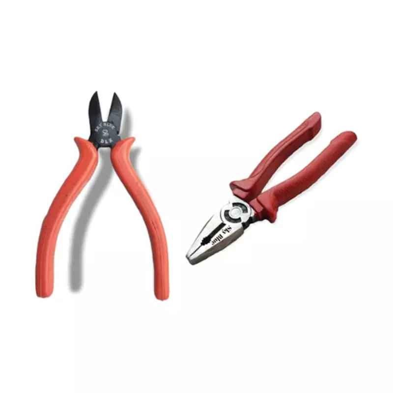 Sky Blue 2 Pcs 7.8 inch Lineman Plier Combo, SBE_PLIER_COMBOS_COMBO_597