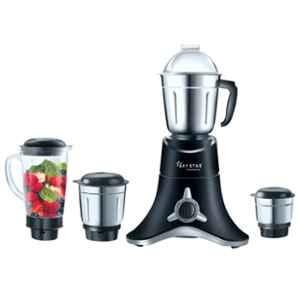 Skystar Vital Blend Pro 900W Plastic Black & Silver Mixer Grinder with 4 Jars