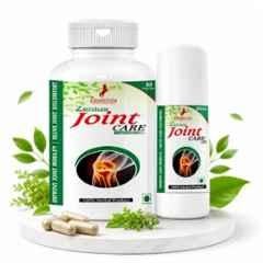Zenius India Joint Care 60 Pcs Capsule & 60 ml Oil Kit with Salai Guggal, Ashwagandha, Lavender & Rosemary for Reduces Joint Pain, Improves Mobility & Flexibility