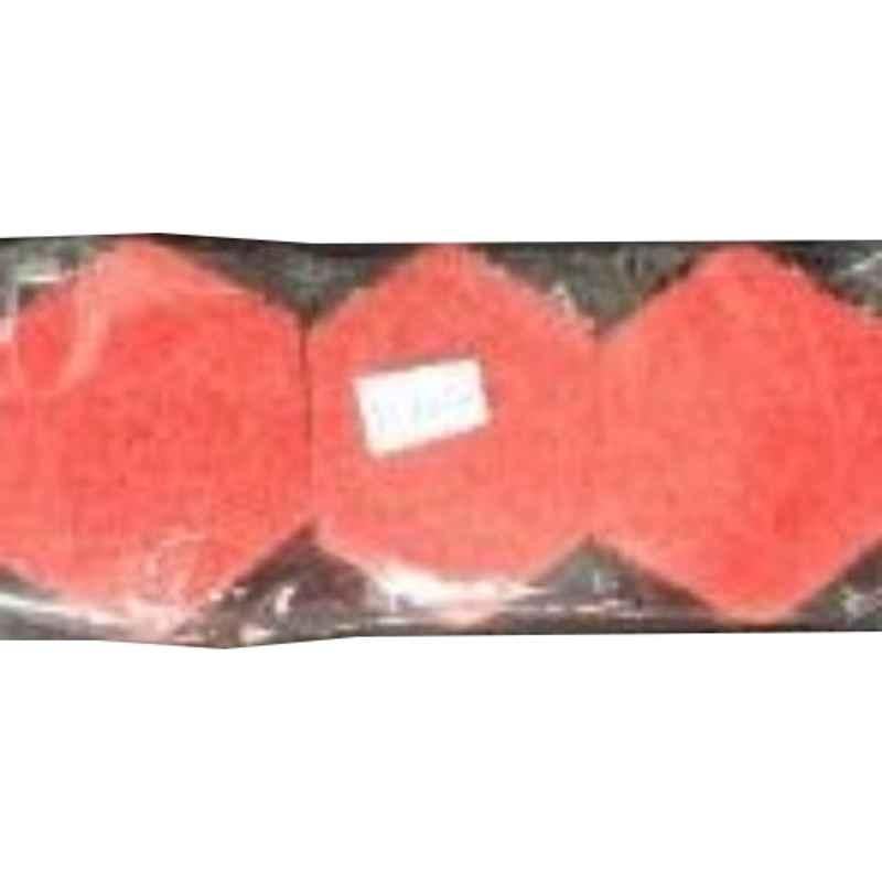 3.5x3 inch Red Scourer Pad (Pack of 3)
