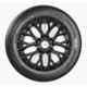 Prigan 4 Pcs 15 inch Matte Black Press Fitting Wheel Cover Set for Renault Pulse