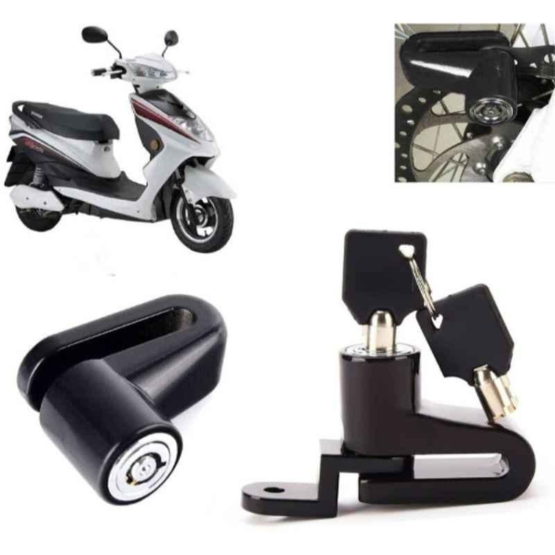 Auto Pearl Steel Heavy Duty Anti Theft Disc Brake Lock for Ridge, Lock_511