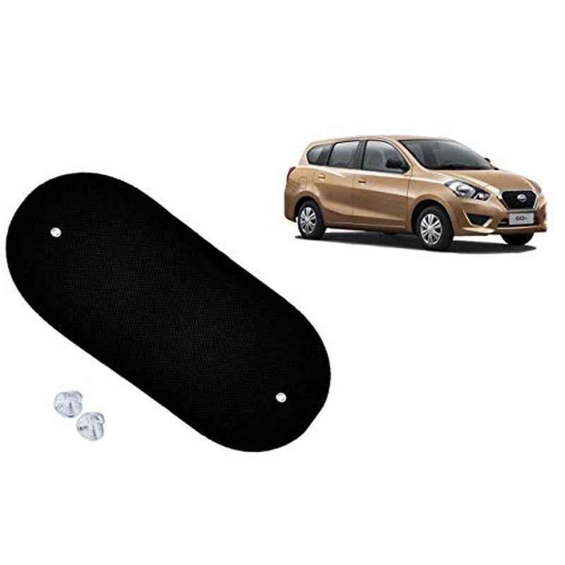Auto Pearl Mesh Black Rear Window Sunshade Car Curtain for Datsun Go Plus