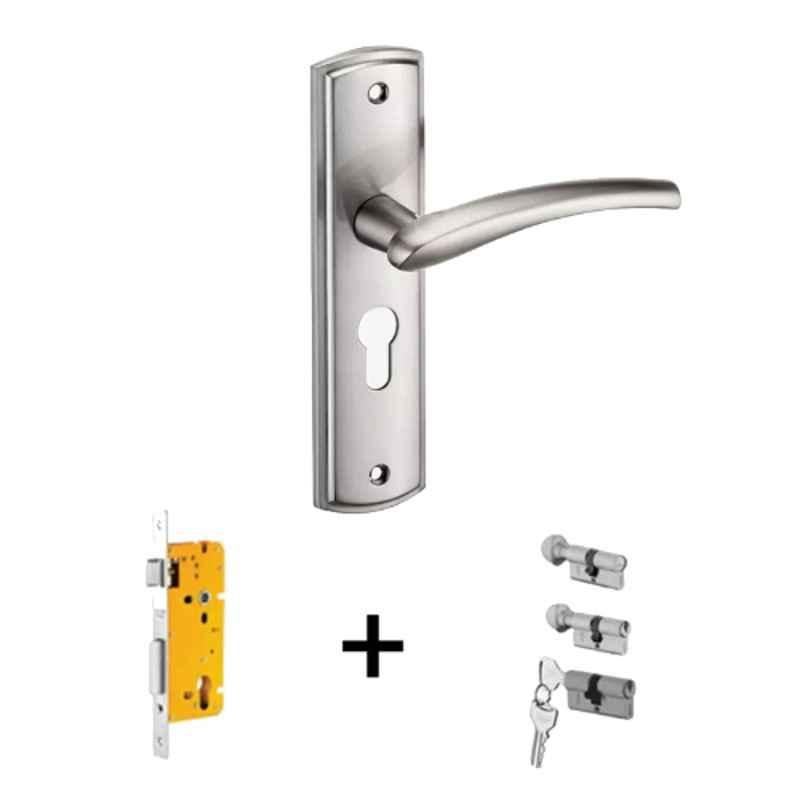 Dorset ML Series Onix ML ON 70mm Stainless Steel Lock Set with Knob & Key