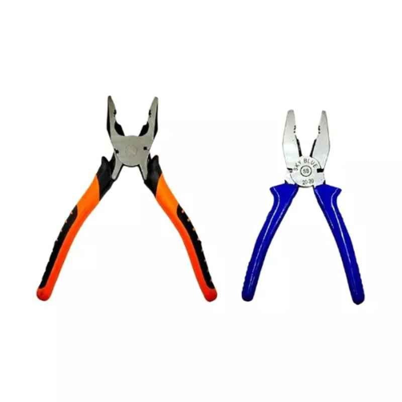 Sky Blue 2 Pcs 7.8 inch Groove Plier Combo, SBE_PLIER_COMBOS_COMBO_499