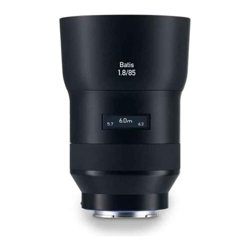 Zeiss Batis 85mm F1.8 Black Telephoto Camera Lens for Sony E-Mount Mirrorless Cameras