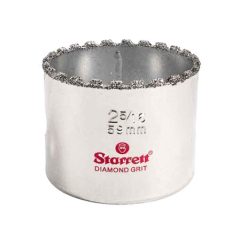 Starrett 59mm Silver Diamond Grit Hole Saw, KD0256-N