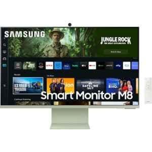 Samsung M8 32 inch Green 4K UHD Smart Monitor with 60Hz Refresh Rate, LS32CM80GUWXXL