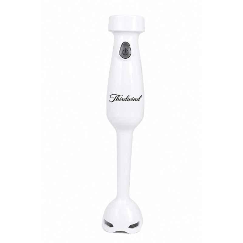 Thirdwind 350W Plastic White Electric Hand Blender with 1 Year Warranty