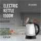 Candes Boiler 2L 1500W Stainless Steel Silver & Black Electric Kettle, Boiler1CC