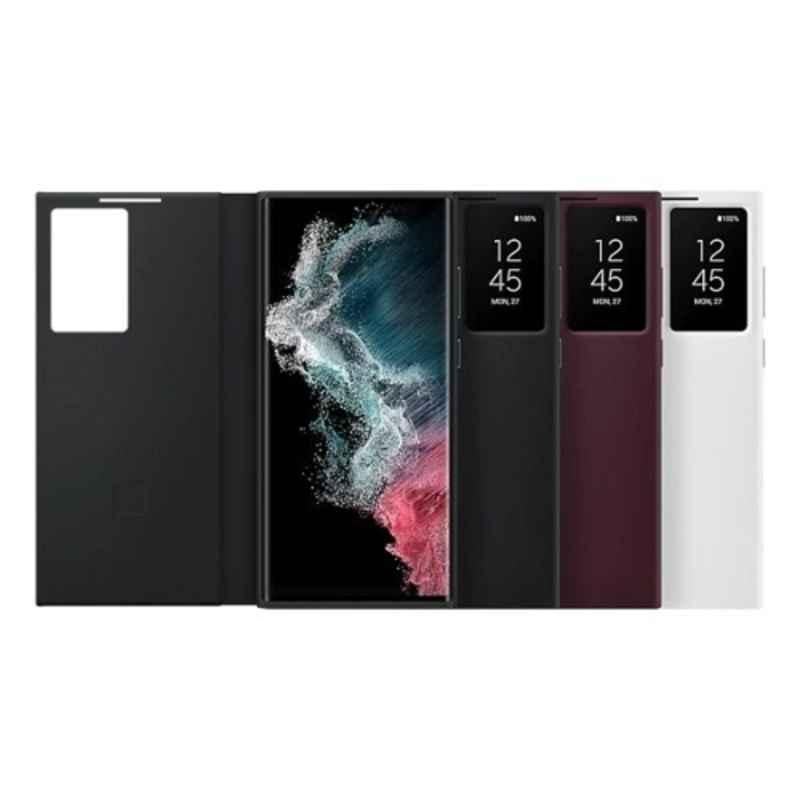 Samsung S22 Ultra Clear Smart View Cover Case, EF-ZS908