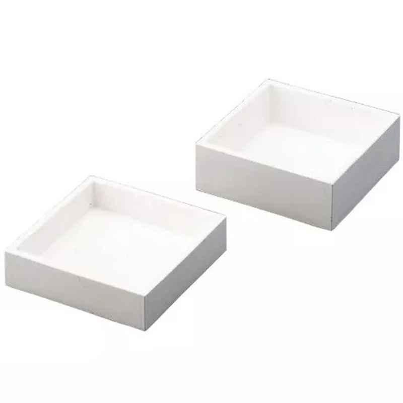 Lab Plus Alumina 95 Crucible Square 130 ml, LP-1470