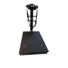 GYM24 Equipment Metal Black Body Belt Vibrator Machine for Weight Loss