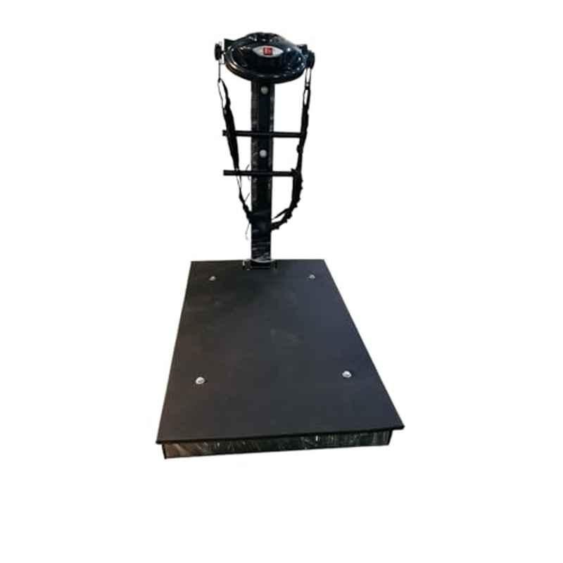 GYM24 Equipment Metal Black Body Belt Vibrator Machine for Weight Loss