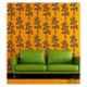 Kayra Decor 16x24 inch PVC Floral Wall Design Stencil, KHS346