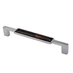 RAB 160mm Zinc Chrome Finish Drawer Pull Handle, 301 (Pack of 3)