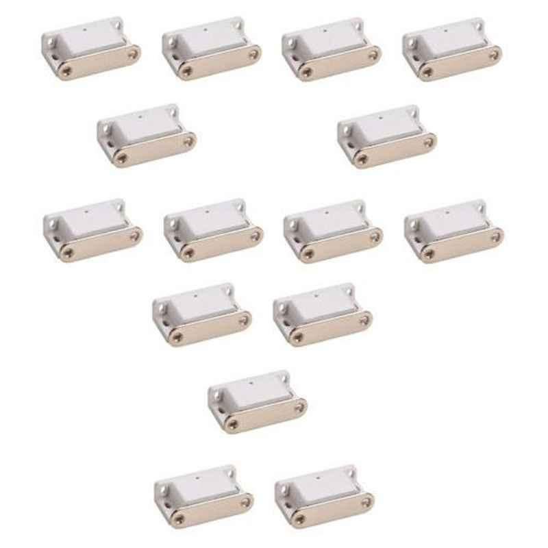 Nixnine White Magnetic Door Stopper, NO-3_WHT_15PS_A (Pack of 15)