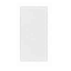 Hager Insysta 1M Glossy White Blanking Plate, WSNBK11