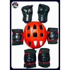 RB International Plastic & EVA Foam Red Skating Kit Premiumm-173 Cycling Kit